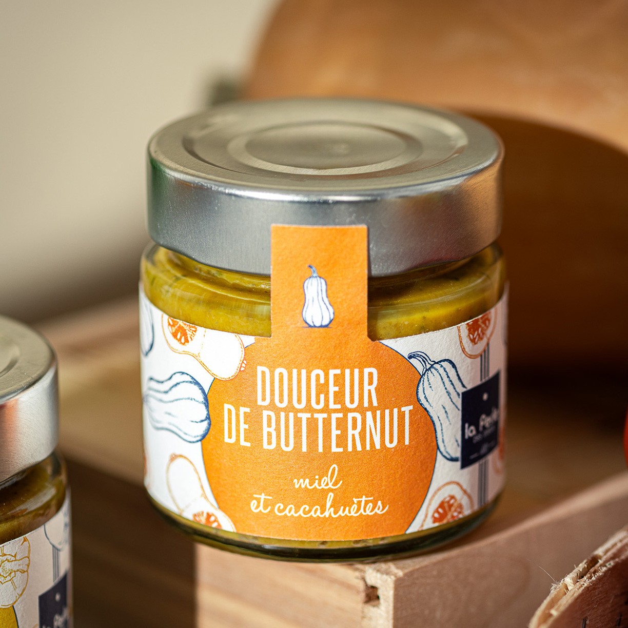 Douceur de butternut miel et cacahuètes