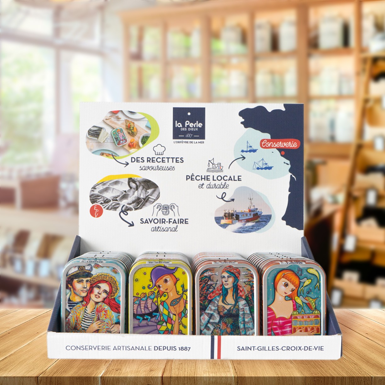 Présentoir carton –...