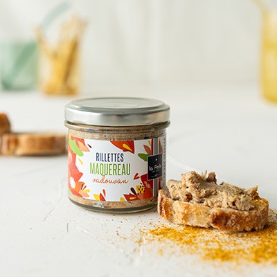 Rillettes de maquereau vadouvan