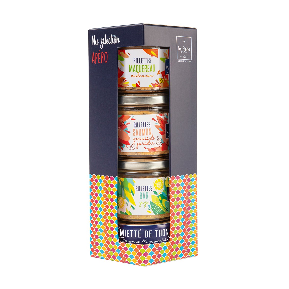 Lot de 3 coffrets Apéro Rillettes
