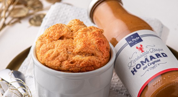 Soufflé à la bisque de Homard