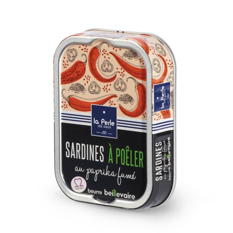 Sardines à poêler paprika fumé