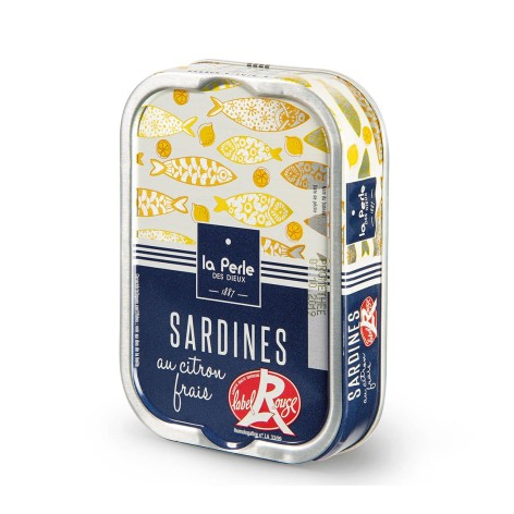 Sardines Label Rouge citron