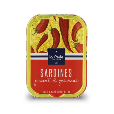 Sardines olive piments