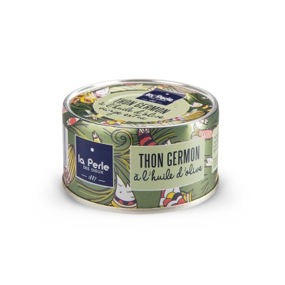 Boîtes de thon de 132g olive