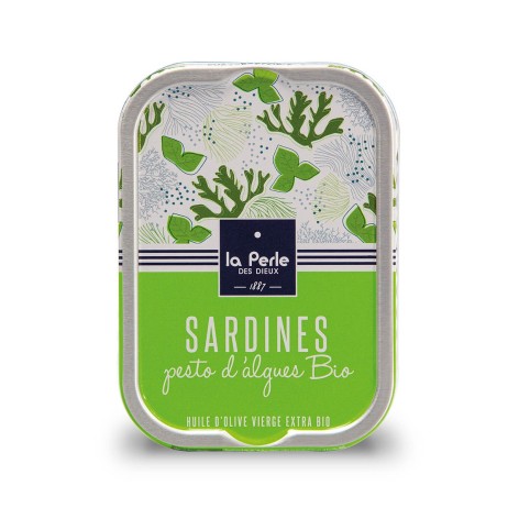 Sardines pesto d'algues bio