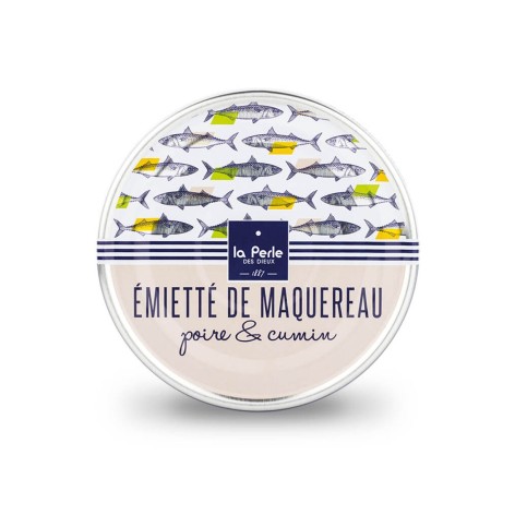Émiettés maquereau poire cumin