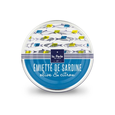 Émiettés sardine olive citron