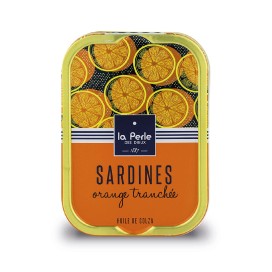 Sardines huile de colza orange