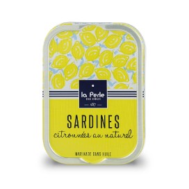 Sardines eau citronnée Bio