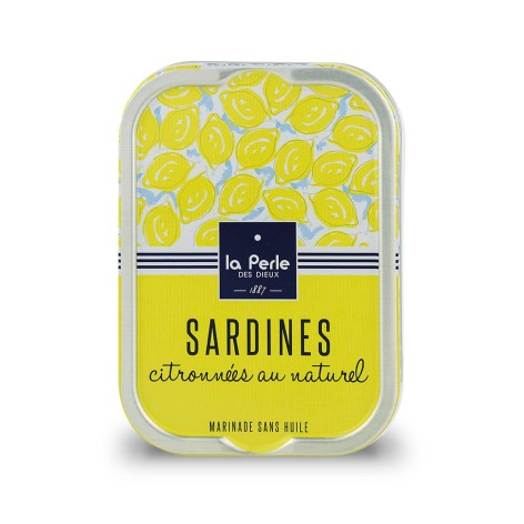 Sardines eau citronnée Bio