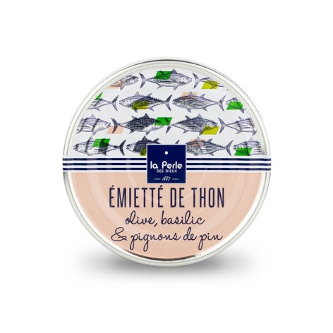 Émiettés thon olive basilic...