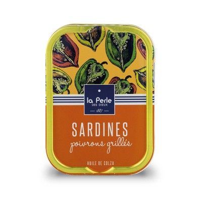 Sardines poivrons grillés