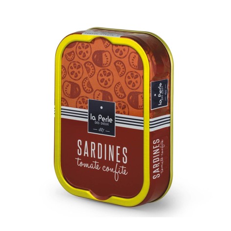 Sardines tomates confites