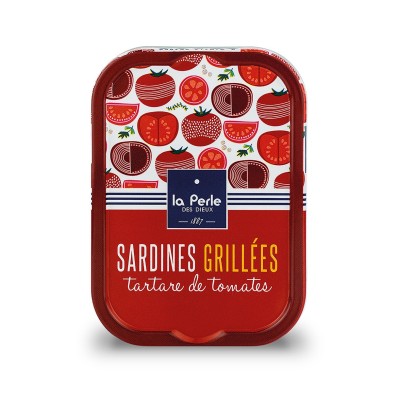 Sardines grillées tartare...