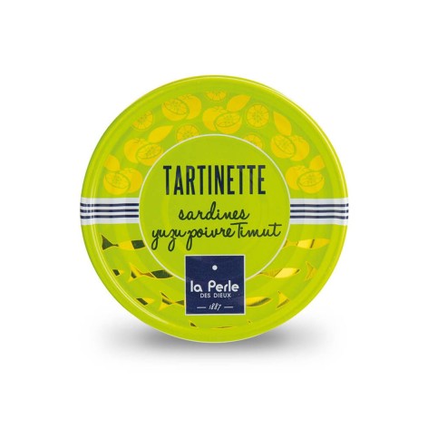 Tartinettes sardine yuzu