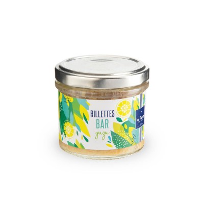 Rillettes de bar au yuzu