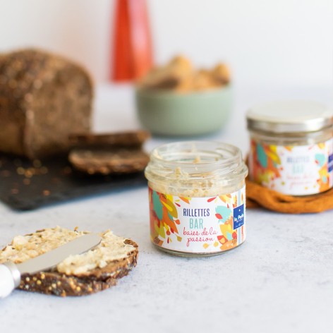 Rillettes de bar aux baies...