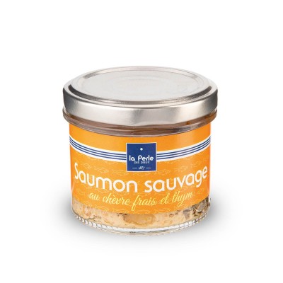 Verrine de saumon sauvage...