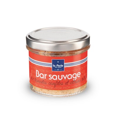 Verrine de bar sauvage aux...