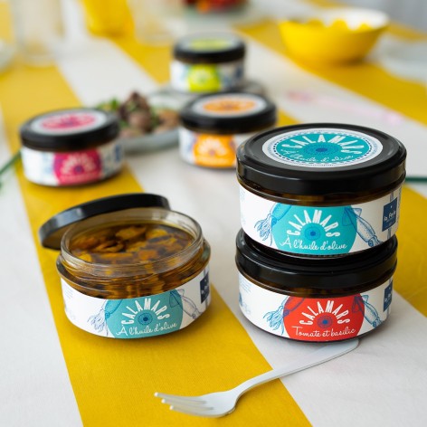 Calamars à l'huile d'olive