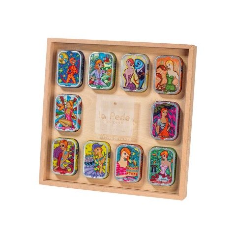 Coffret de collection en bois - Coralie Joulin