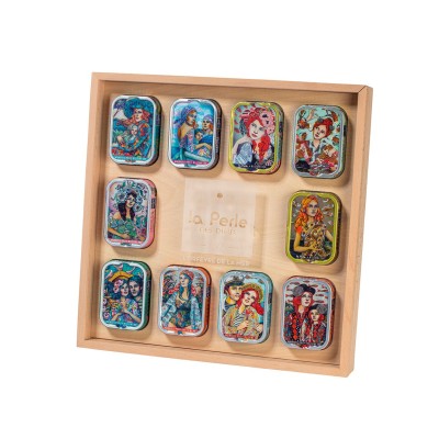 Coffret de collection en bois - Delphine Cossais